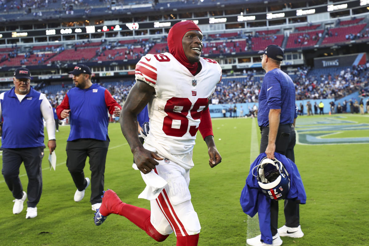 Chiefs' Kadarius Toney leaving Giants in past amid Super Bowl chance