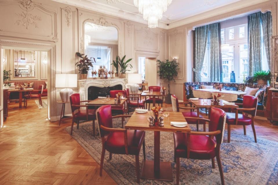 The LaLee, The Cadogan’s restaurant, pays homage to celebrated socialite Lillie Langtry (Belmond/Cadogan)