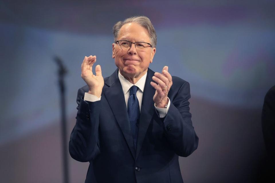 Wayne LaPierre is an avid critic of those who want gun control (Getty Images)
