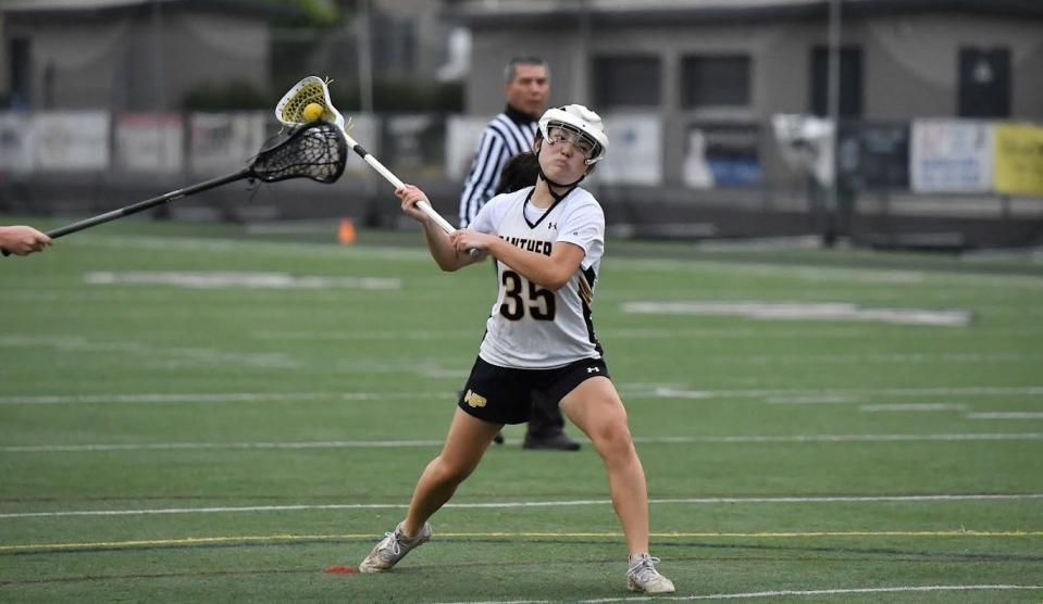 Micah Shin has 66 goals and 12 assists for the Newbury Park High girls lacrosse team.