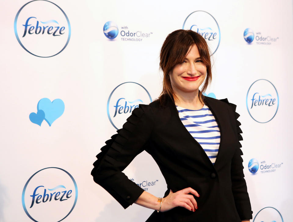 Kathryn Hahn appears to help launch the "I Love You, But Sometimes You Stink" Febreeze Campaign at The IAC Building on January 26, 2017 in New York City. (Photo by Donna Ward/Getty Images)