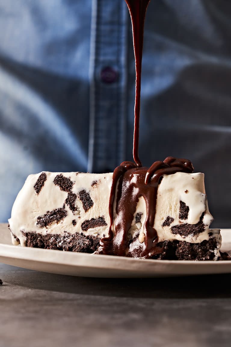 cookies 'n' cream ice cream pie