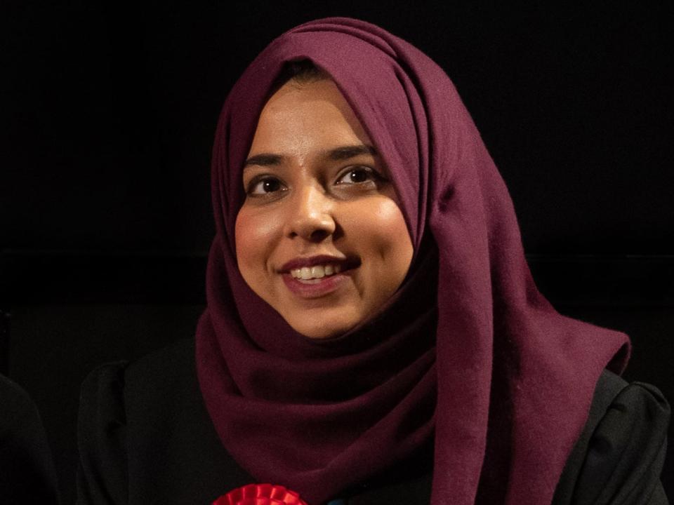  (Apsana Begum became the Labour MP for Poplar and Limehouse in east London in the 2019 general election (PA))