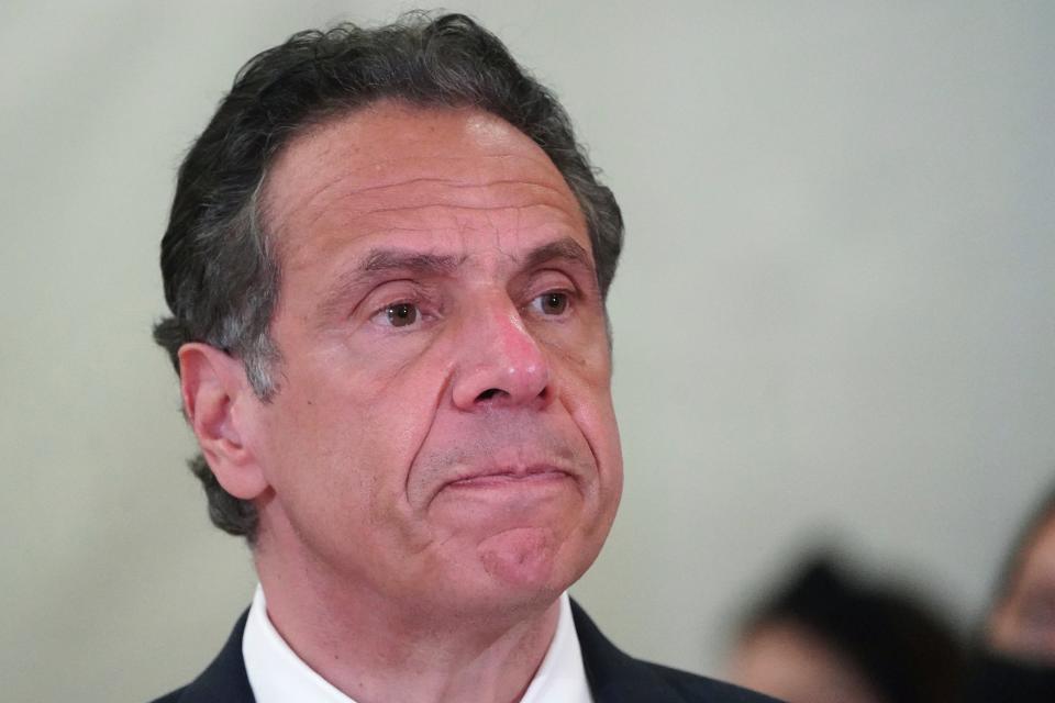 New York Governor Andrew Cuomo has faced multiple scandals over the past yearAP