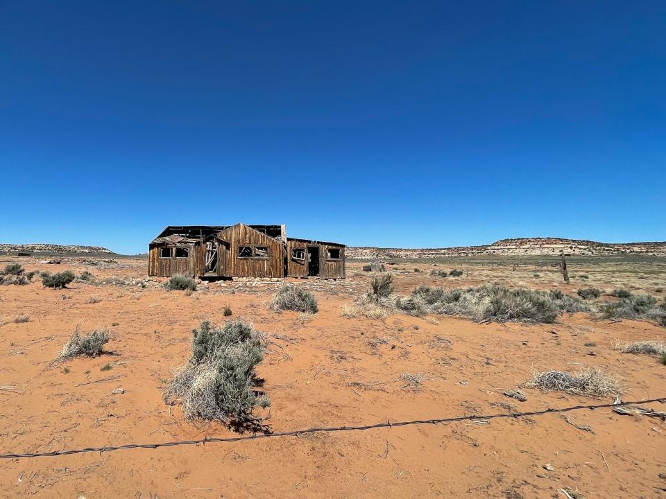 Home of Truth ghost town outside of Moab, Utah.