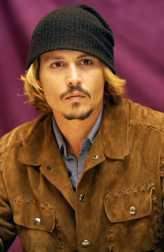 Johnny Depp Wears Hats 2011