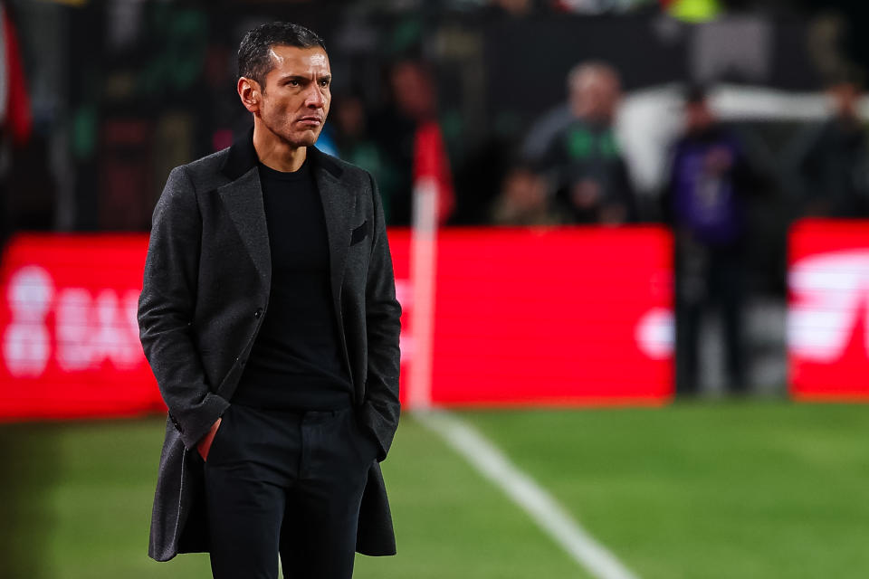 Jaime Lozano, director técnico d ela Selección Mexicana, ha sido cuestionado al frente del Tricolor. (Photo by Scott Taetsch/Getty Images)