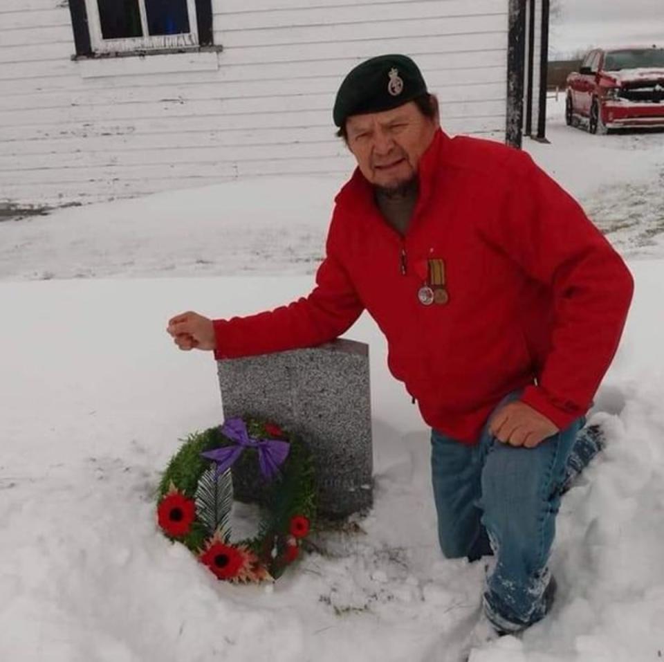 Earl Burns, one of the victims killed in Sunday’s stabbing attack in Saskatchewan, was identified by the Saskatchewan First Nations Veterans Association as being a veteran who served with Princess Patricia’s Canadian Light Infantry in the Canadian Armed Forces (Facebook/Saskatchewan First Nations Veterans Association)