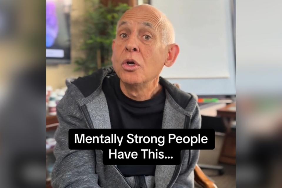 Daniel Amen, 69, shares tip on how to become mentally strong. TikTok