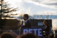 Pete Buttigieg holds a town hall in Arlington, Virginia