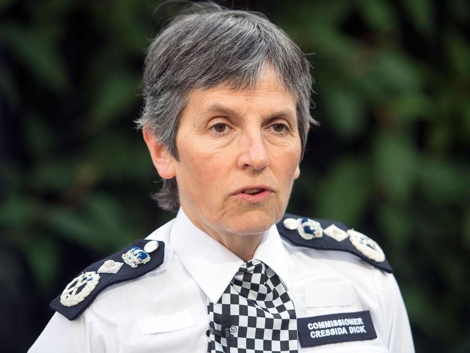 <p>Metropolitan Police Commissioner Cressida Dick</p>