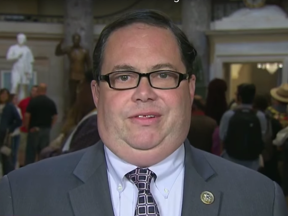 Representative Blake Farenthold says 'female senators from the northeast' are holding up the Republican agenda: YouTube