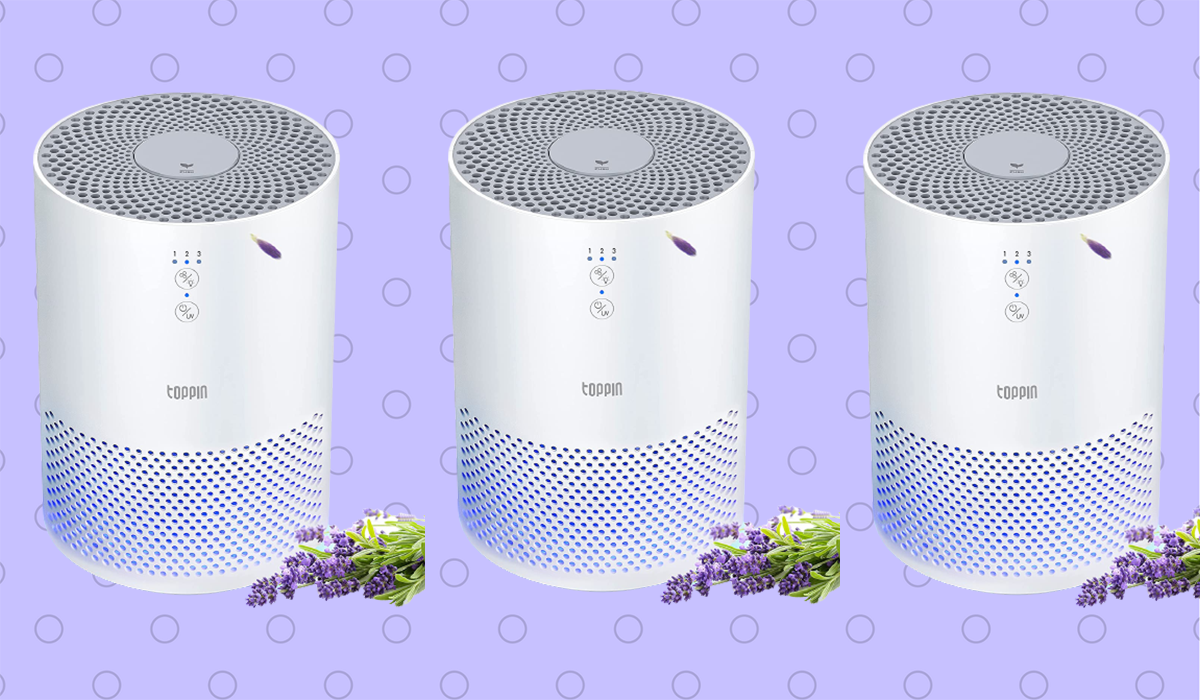 Enjoy spring, with this small but mighty device that transforms indoor air. (Photo: Amazon)