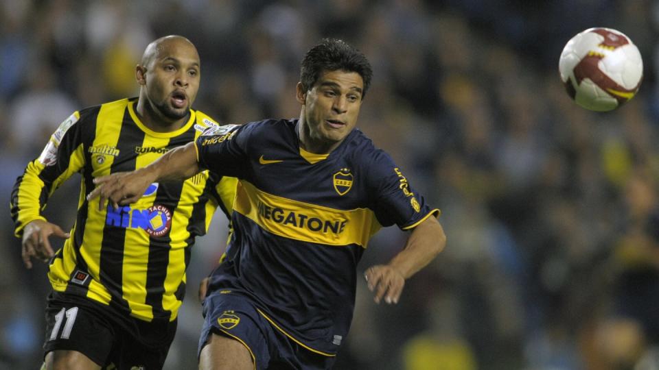 El Negro fue el mejor lateral derecho de Boca en el Siglo XXI. | JUAN MABROMATA/Getty Images