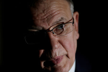 FILE PHOTO: EU Commissioner for Health and Food Safety Vytenis Andriukaitis looks on during a news conference in Brasilia, Brazil March 29, 2017. REUTERS/Ueslei Marcelino/File Photo