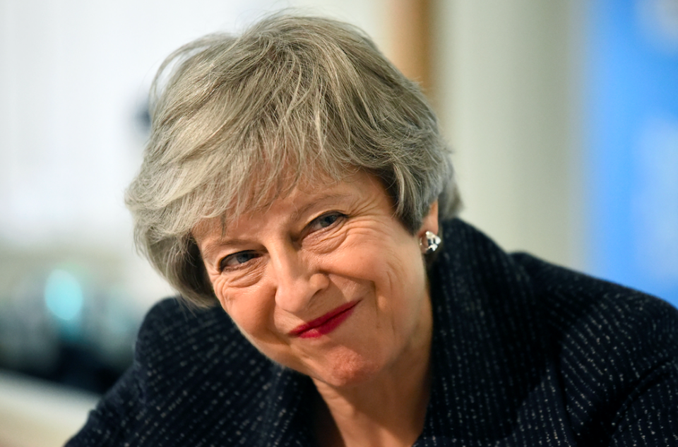 <em>Theresa May told her Cabinet she scrapes the mould off jam before eating whats underneath</em>