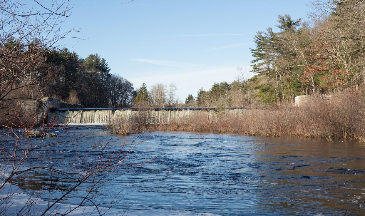 The Hope Dam on the Pawtuxet River