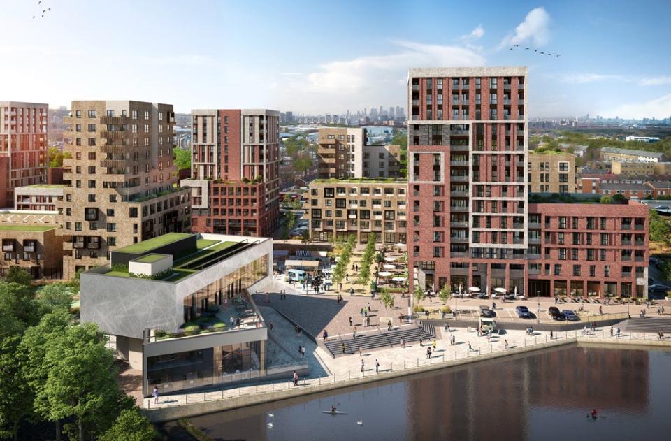 Peabody is reshaping Thamesmead, with new homes, shops and amenities in its Southmere project  (Handout)