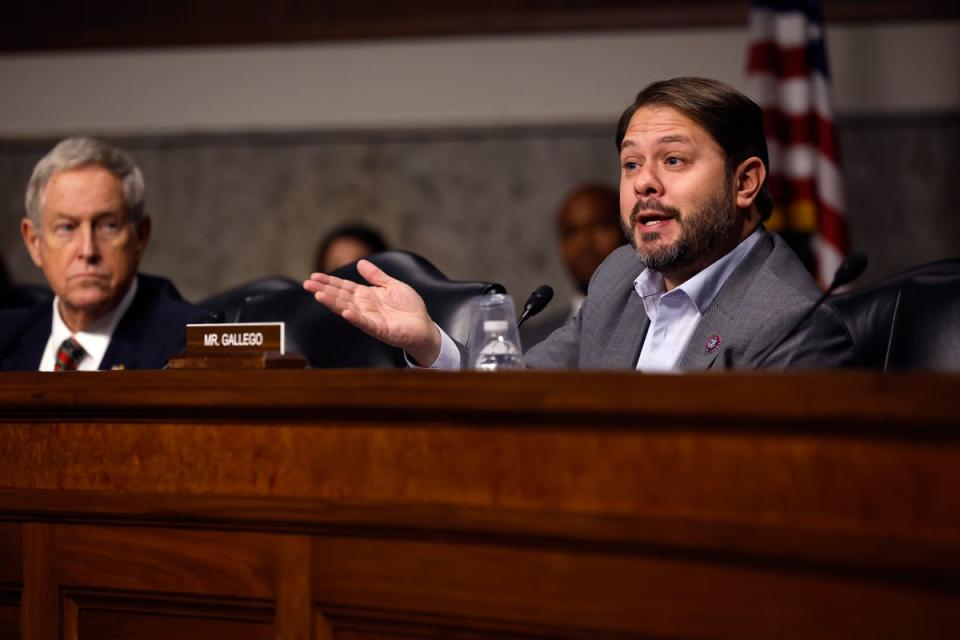 Ruben Gallego is running for the Democratic senate nomination in Arizona (Getty Images)