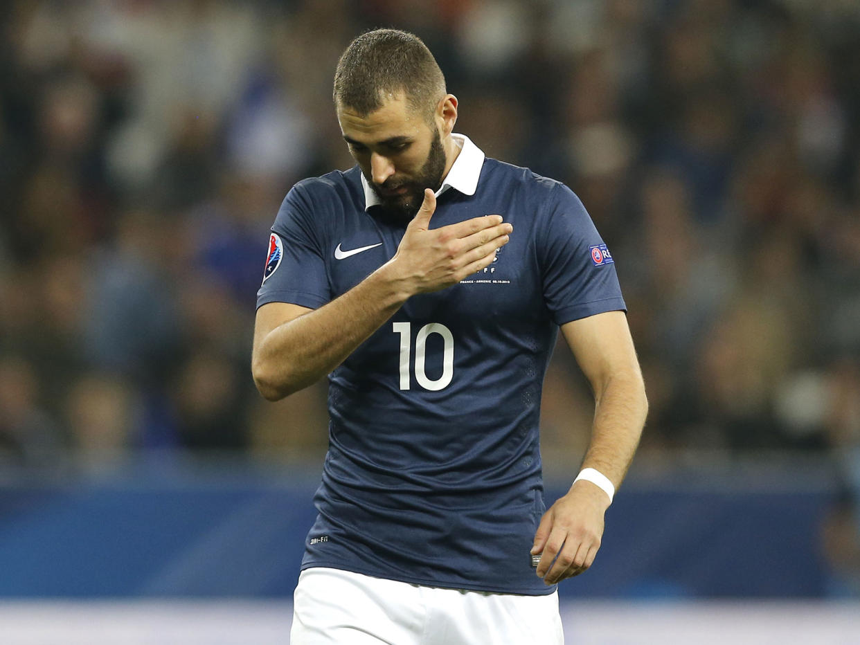 France striker Karim Benzema: Getty Images