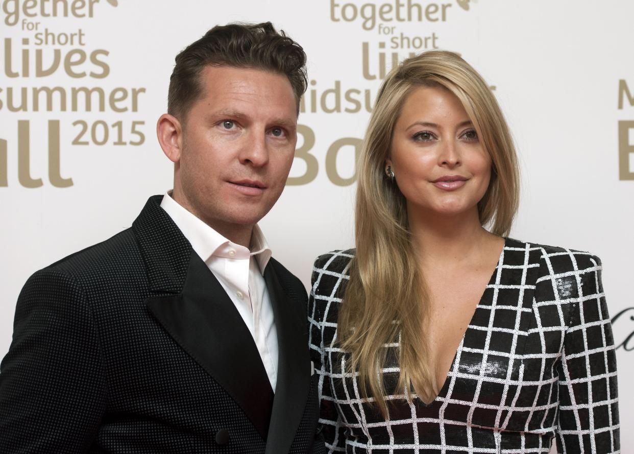 Nick Candy (left) and Holly Candy attending the Midsummer Ball for Together for Short Lives at Sixty One Whitehall, London.