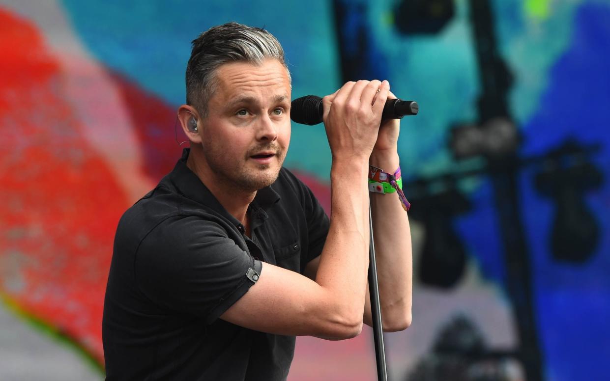 Tom Chaplin of Keane