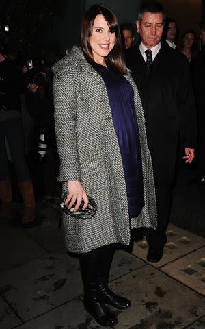 <p>Simon James/WireImage</p> Mel C pictured pregnant in 2008