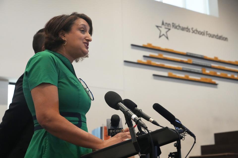 “A stronger AISD must be an inclusive AISD,” school board President Arati Singh said during Wednesday's news conference.