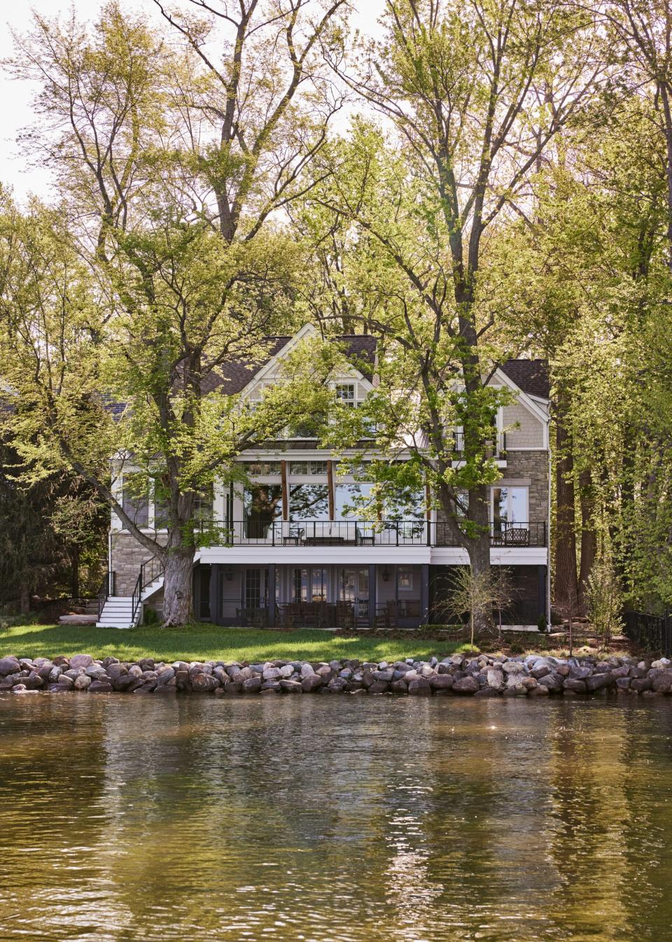 house on the lake