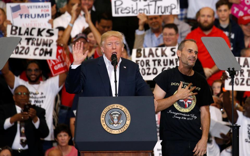 After turbulent first weeks in the White House Donald Trump launches 2020 re-election bid at Florida rally