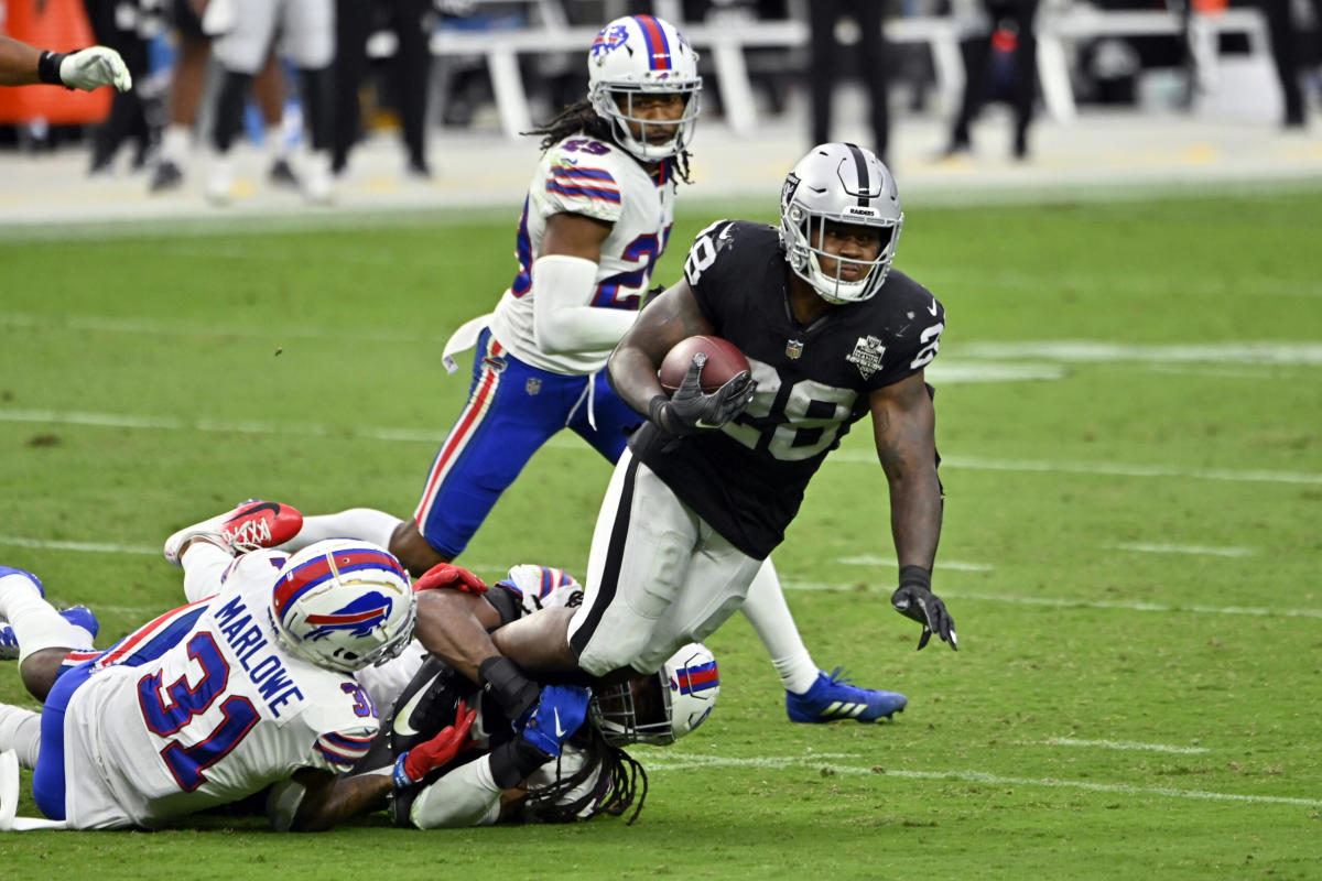 Raiders RB Josh Jacobs poised for big game in Week 3?