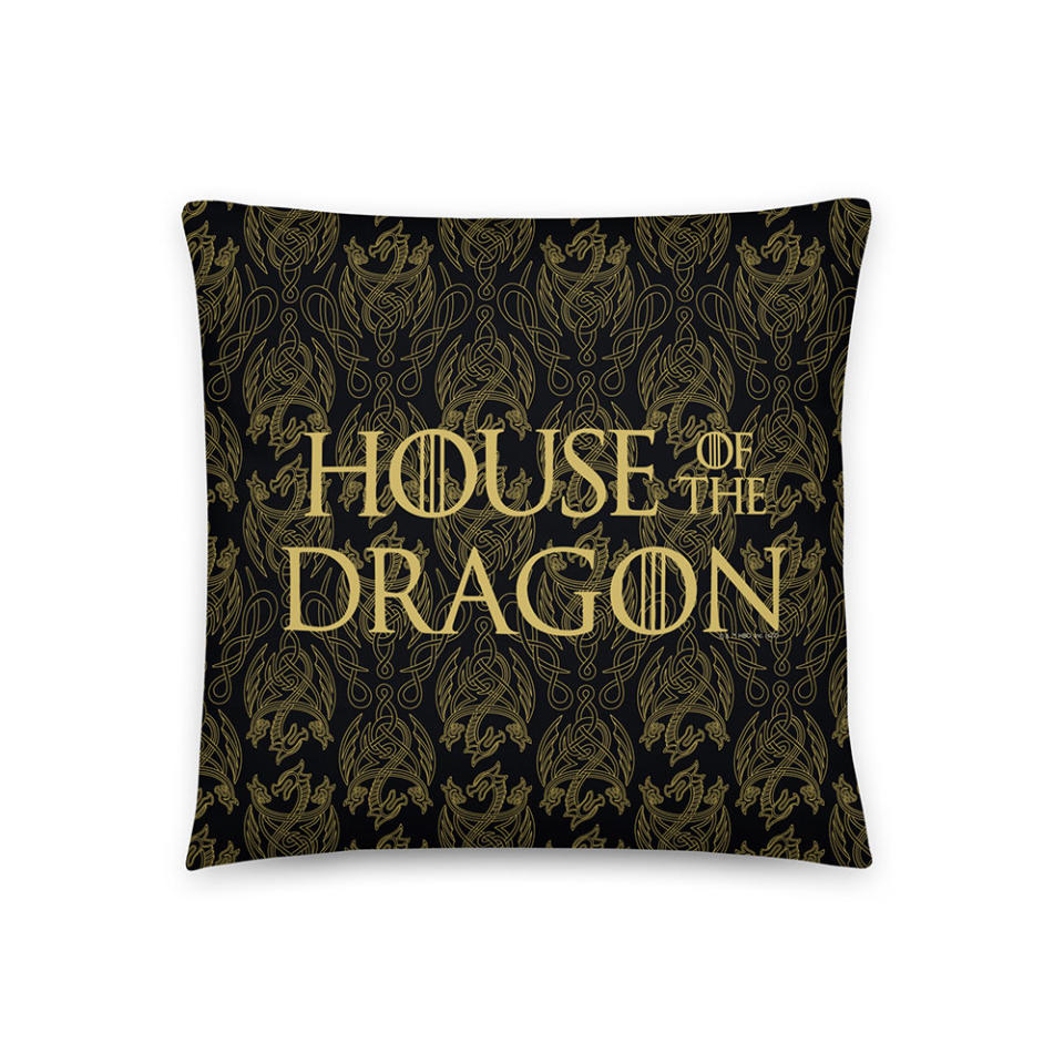 House of the Dragon Throw Pillow