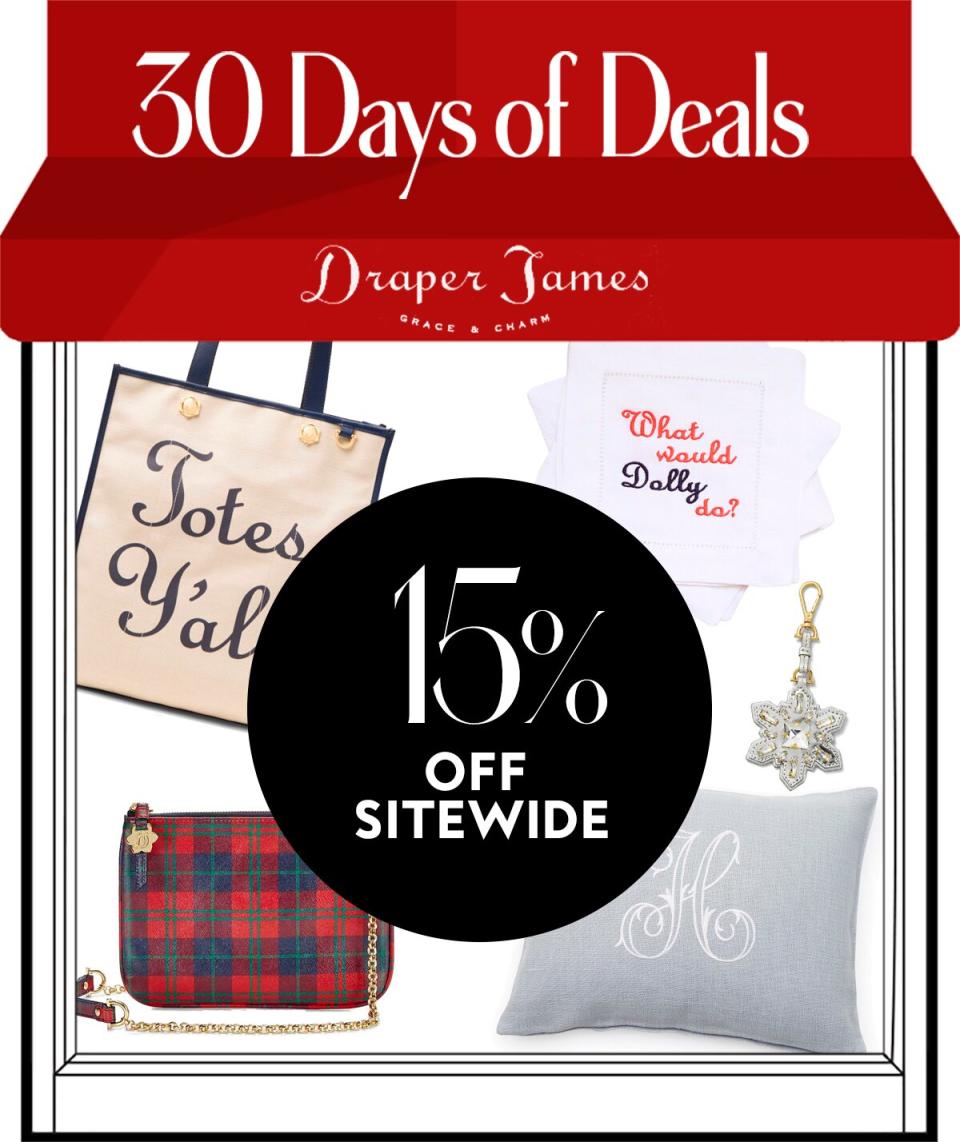30 Days of Deals: 15% Off Full-Priced Items at Draper James
