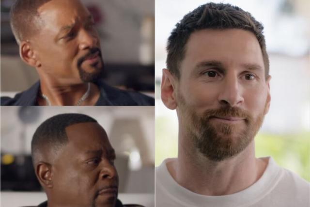 Lionel Messi apareció en la promoción de Bad Boys y sorprendió a todos al  hablar en inglés con Will Smith