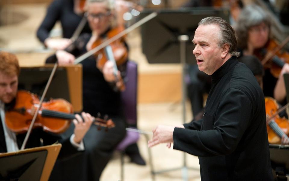 Sir Mark Elder and the Hallé Orchestra at Bridgewater Hall - Credit: Russell Hart