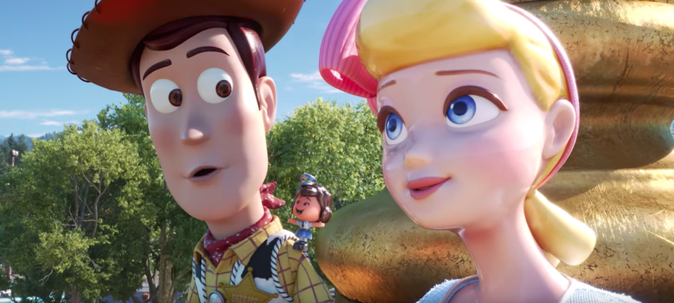 Toy Story 4 reunites Woody and BO Beep (Disney Pixar)