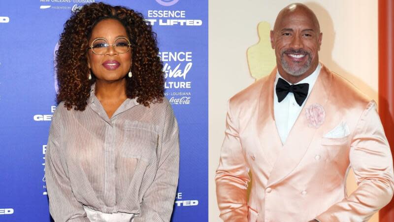 Oprah And The Rock Draw Criticism, Defenders Over Their Maui Wildfire Response | Paras Griffin and Jeff Kravitz via Getty Images