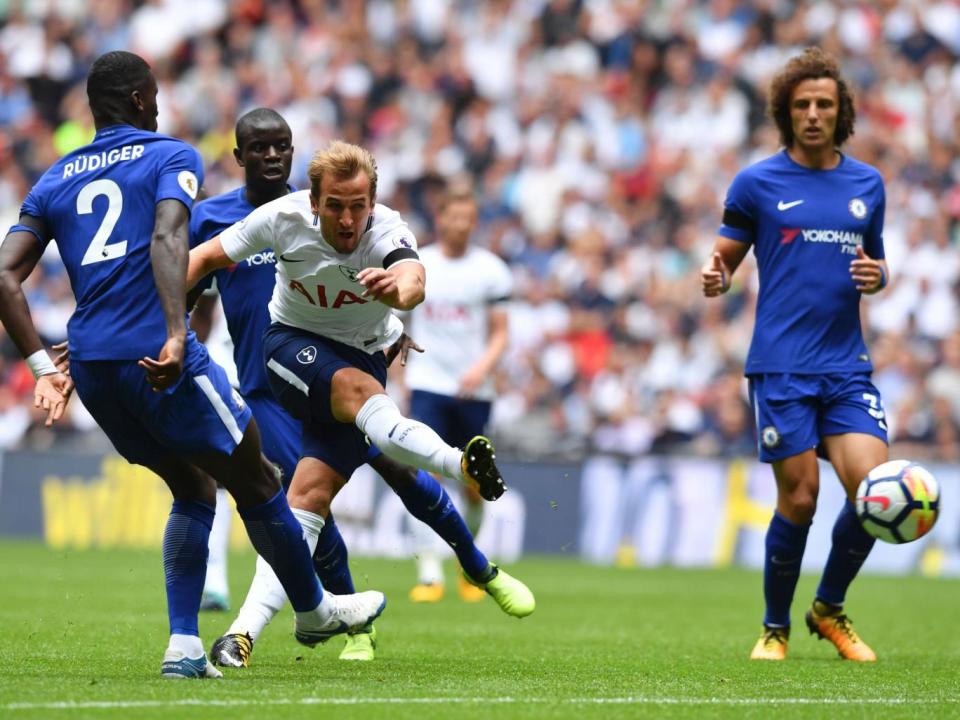 Kane in action against Chelsea at the weekend (AFP/Getty Images)