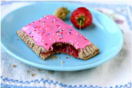 Whole Wheat Strawberry Poptarts