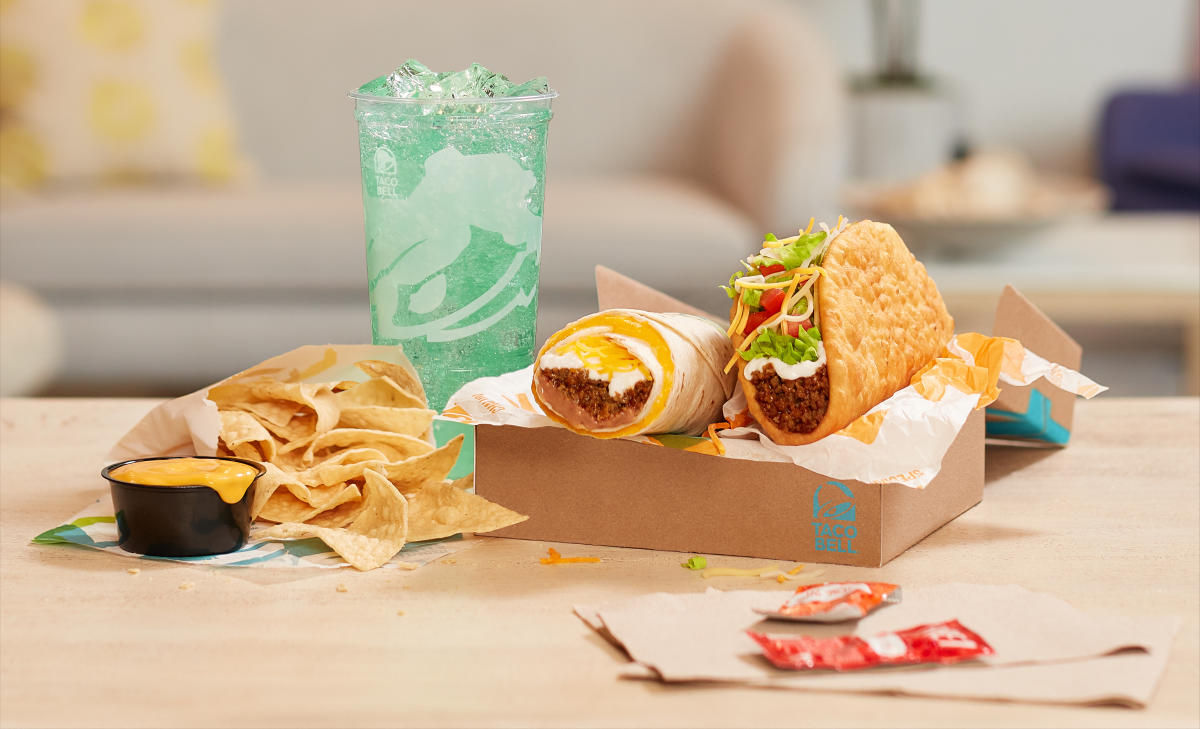 Taco Bell launches $5 'cravings' box as fast food races to be