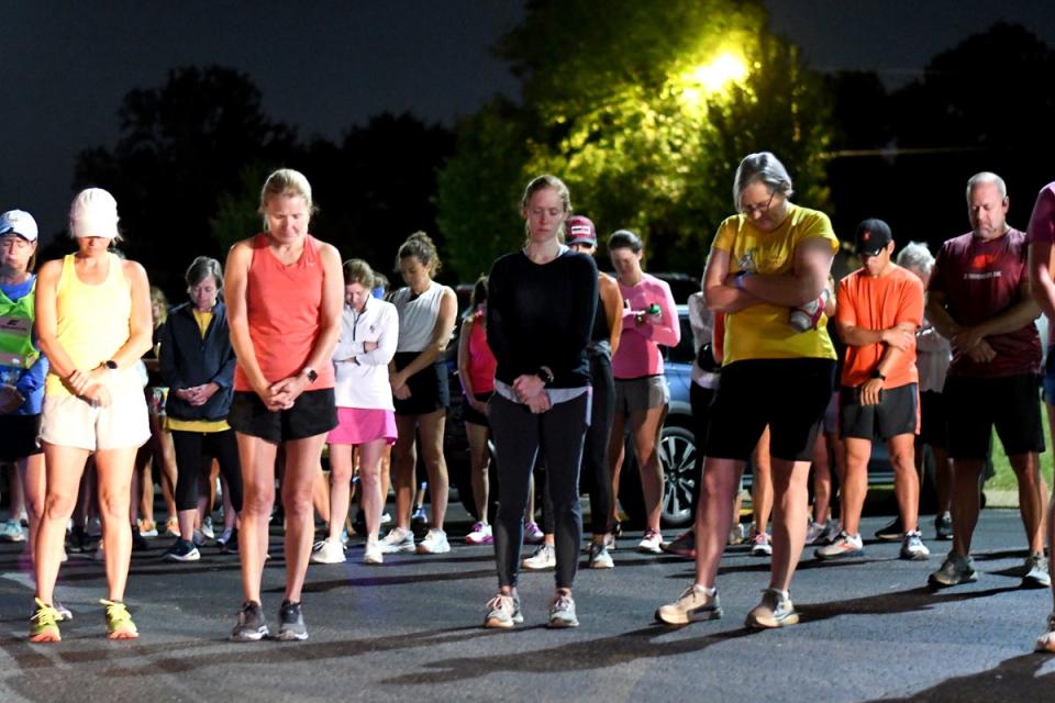 On Friday, thousands of women took part in events across America to complete the run that Ms Fletcher started (2022 Chattanooga Times Free Press)