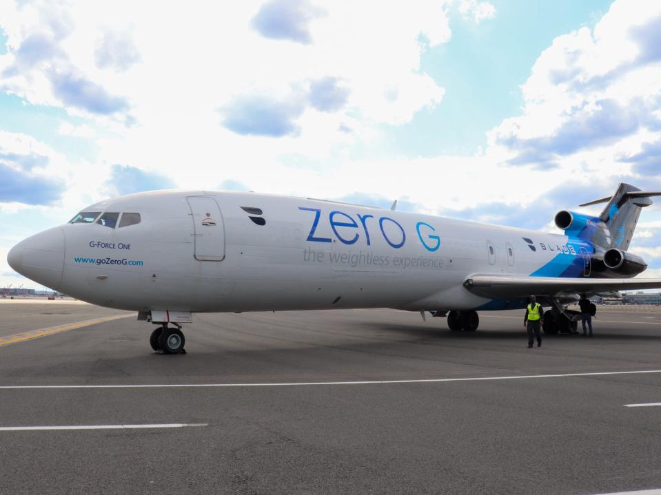 Zero G Experience Boeing 727 18