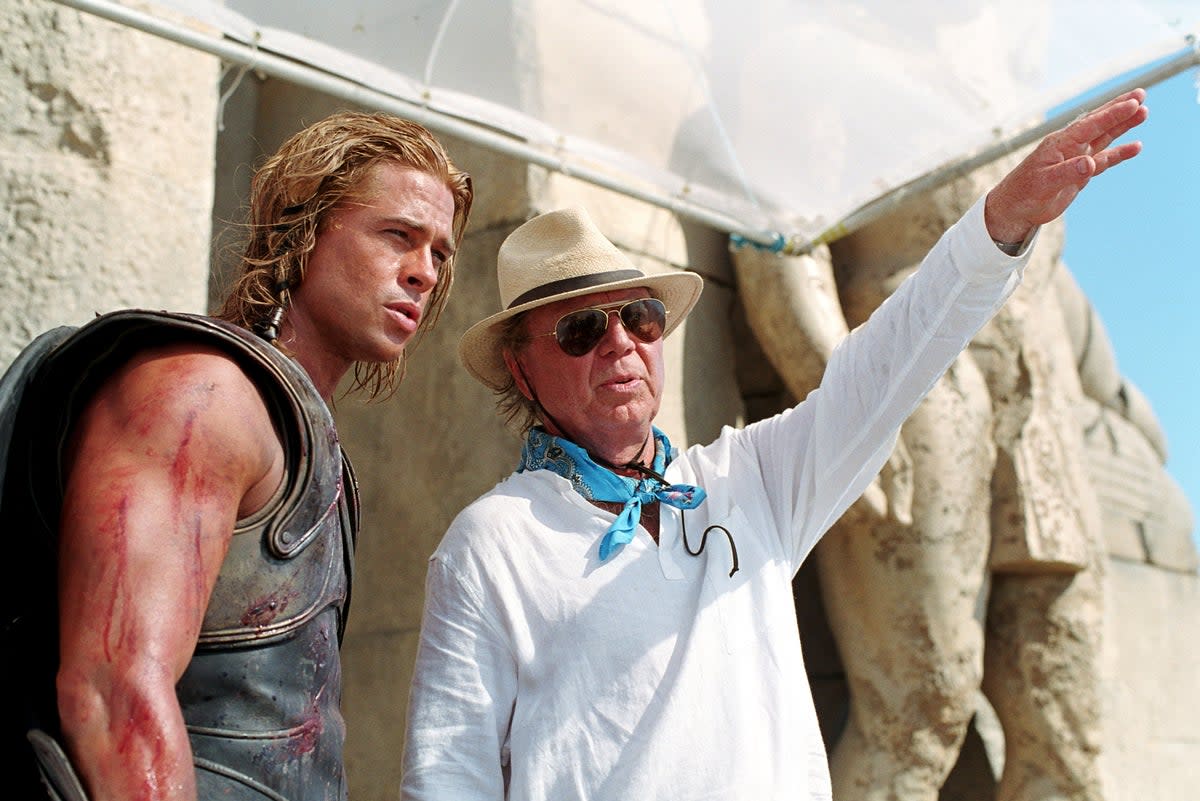 Wolfgang Peterson developed a reputation for big budget blockbusters - including 2004’s Troy  (Handout)