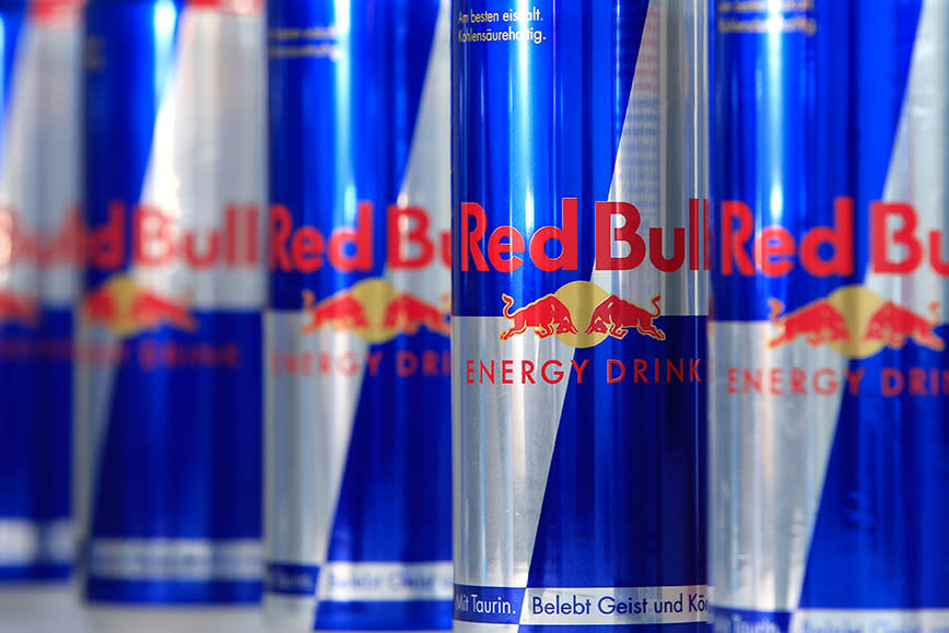 Icy cold Red Bulls