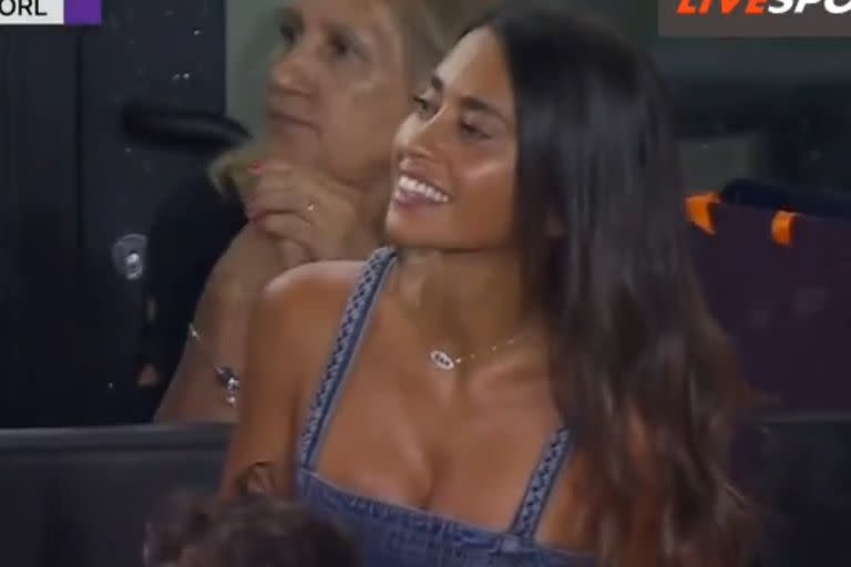 La reacción de Anonela Roccuzzo