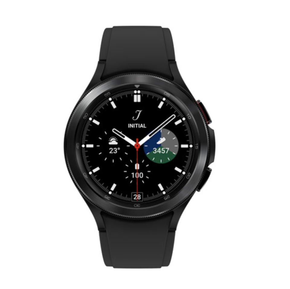 black Samsung Galaxy Watch4 Classic Smartwatch 