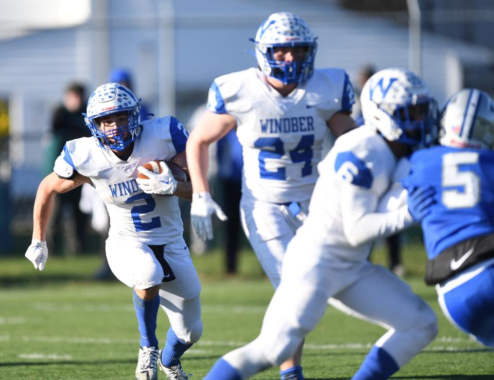 Windber senior running back John Shuster (2) was named 2022 All-Somerset County Offensive MVP.