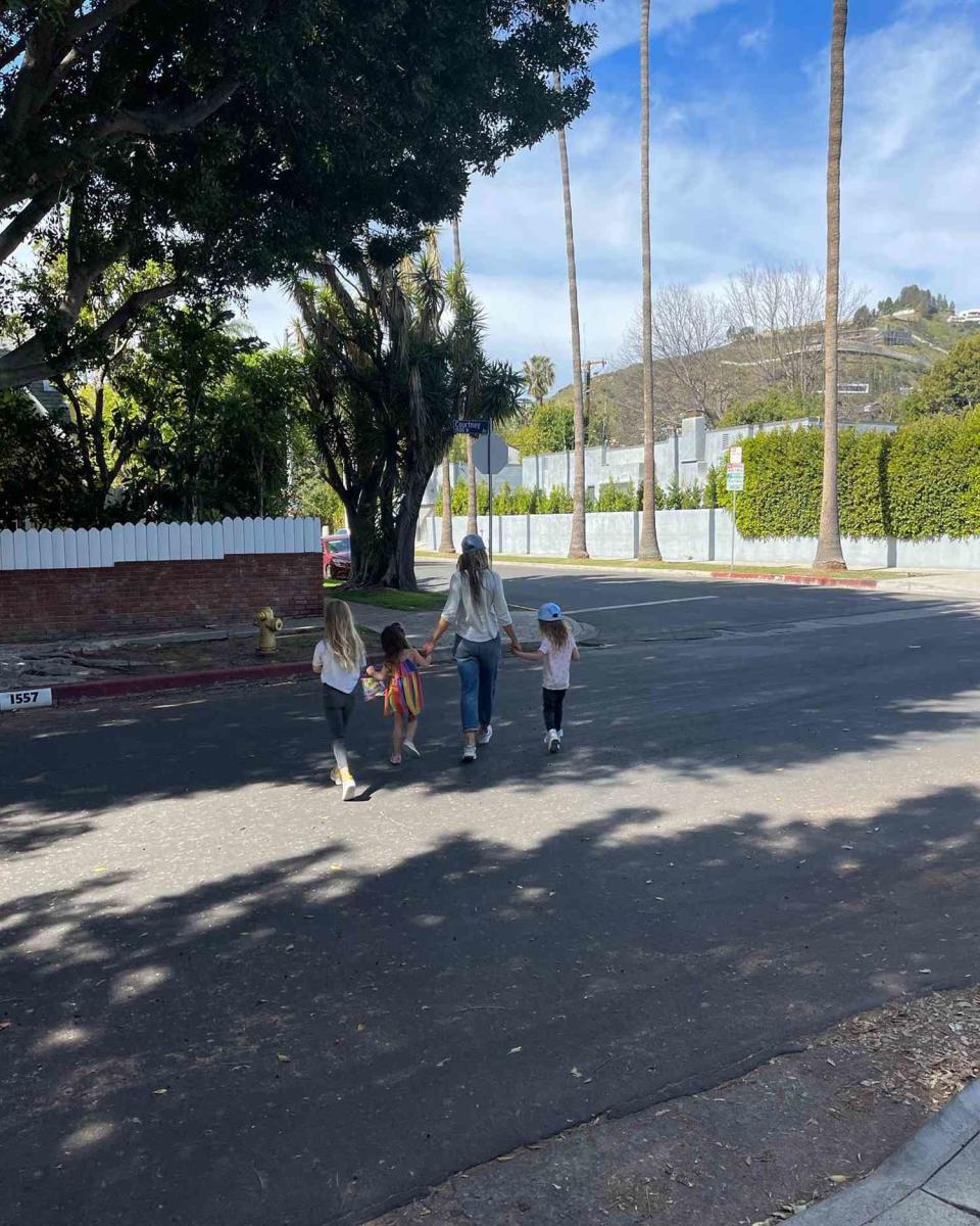 Amelia Warner and kids