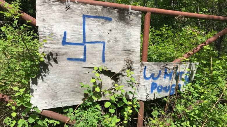 Nelson RCMP investigate swastikas near popular recreation area