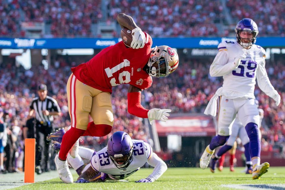 Deebo Samuel and the San Francisco 49ers are trending way up in the race for the NFC playoffs entering NFL Week 13.